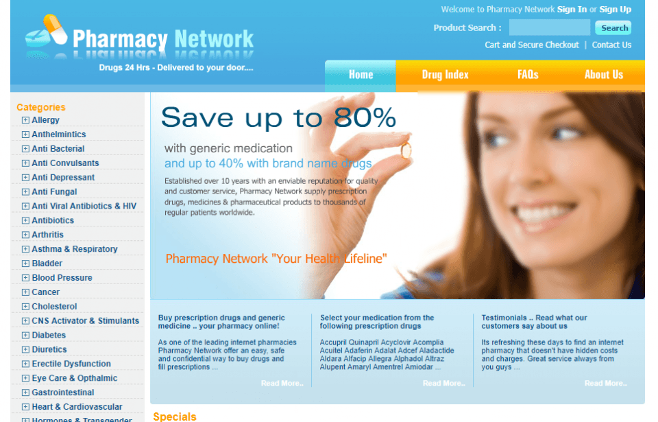Pharmacy-network.com Review – A Possible Fraud or Scam Online Pharmacy