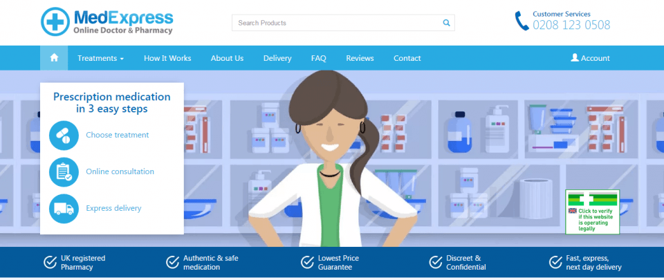 Medexpress.co.uk Review – Reliable British Pharmacy For European Customers Only